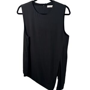 Babaton Side Tie Blouse – Black (Size L) | Modern & Polished!